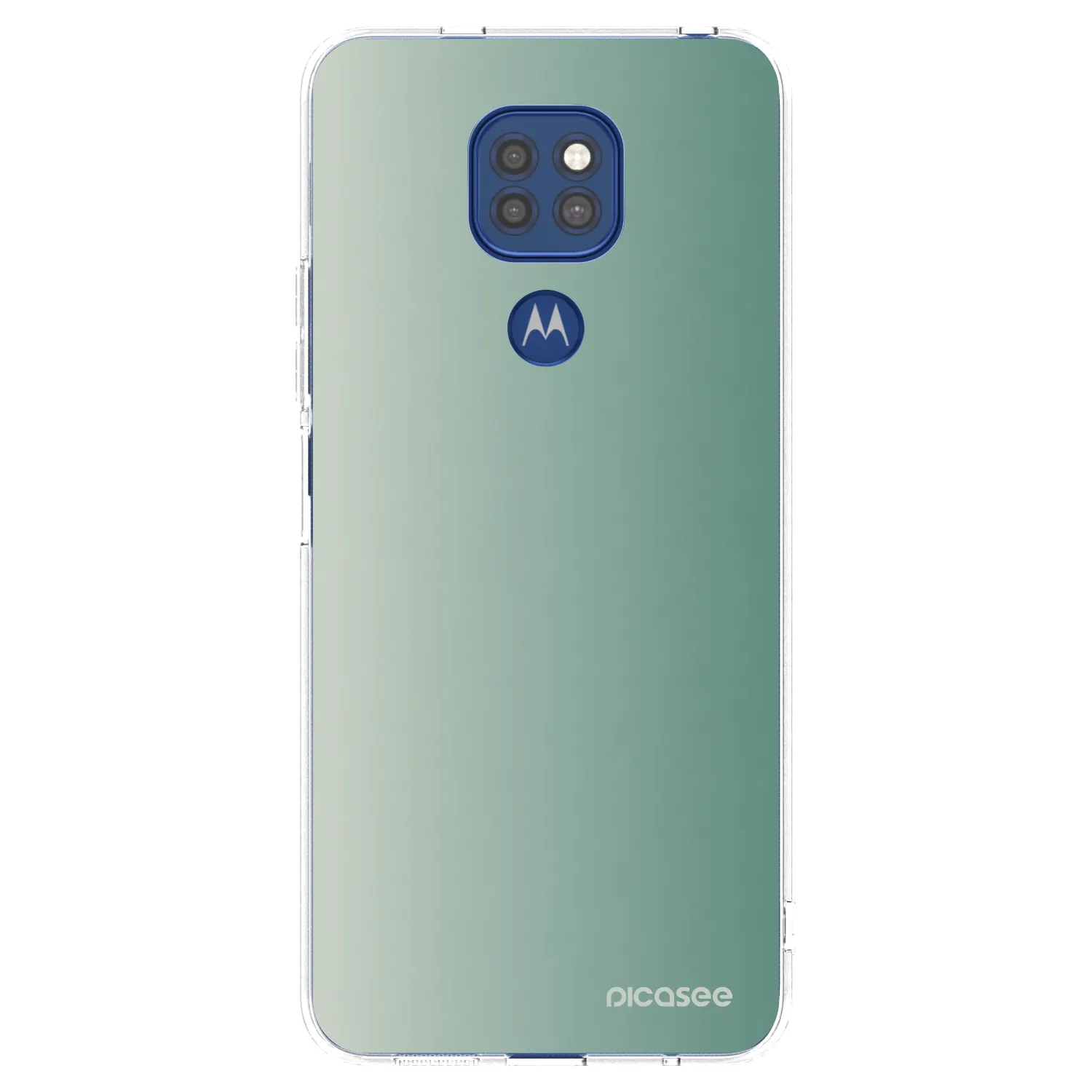 Picasee átlátszó szilikon tok az alábbi mobiltelefonokra Motorola Moto G9 Play - Misty Sage