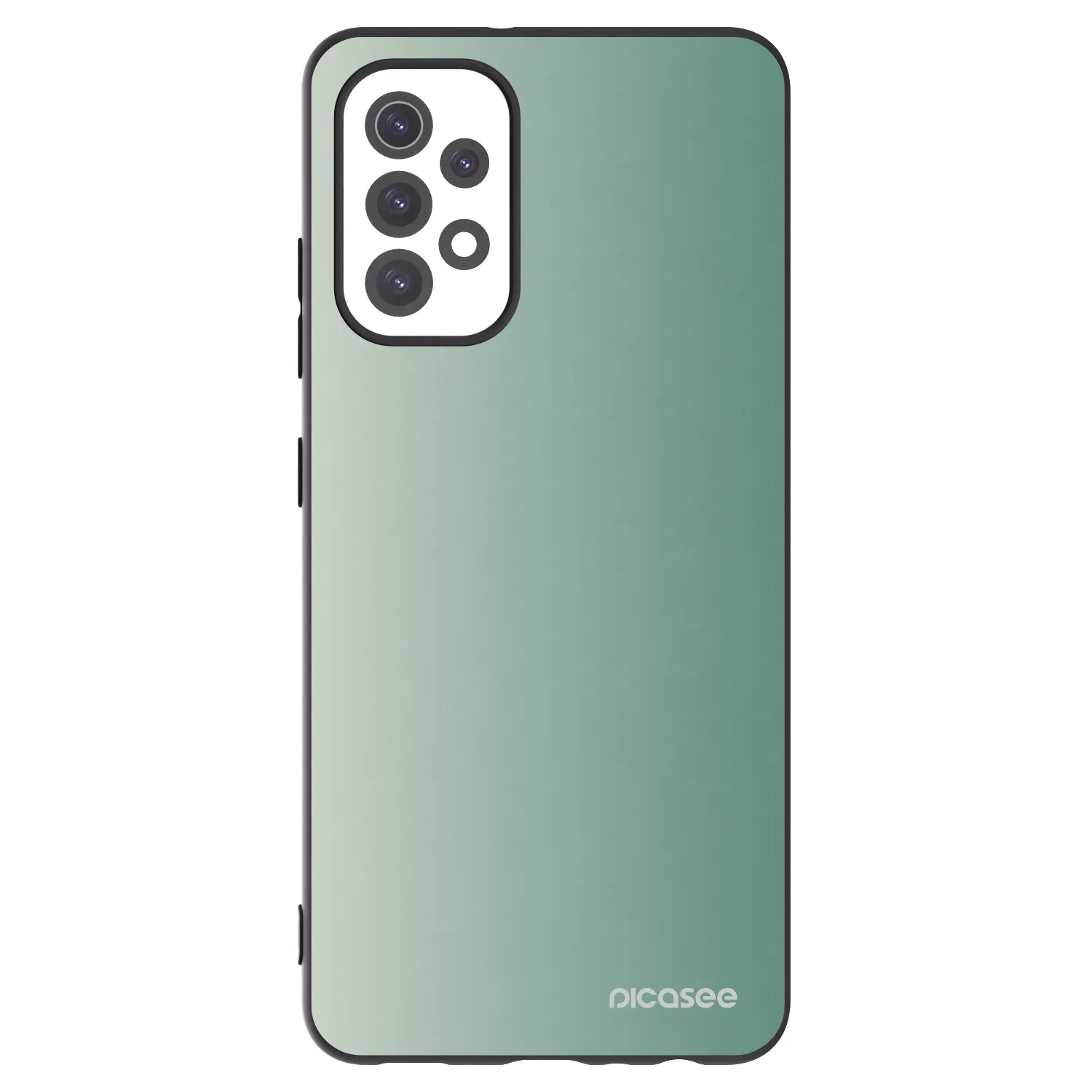 Picasee fekete szilikon tok az alábbi mobiltelefonokra Samsung Galaxy A32 5G A326B - Misty Sage