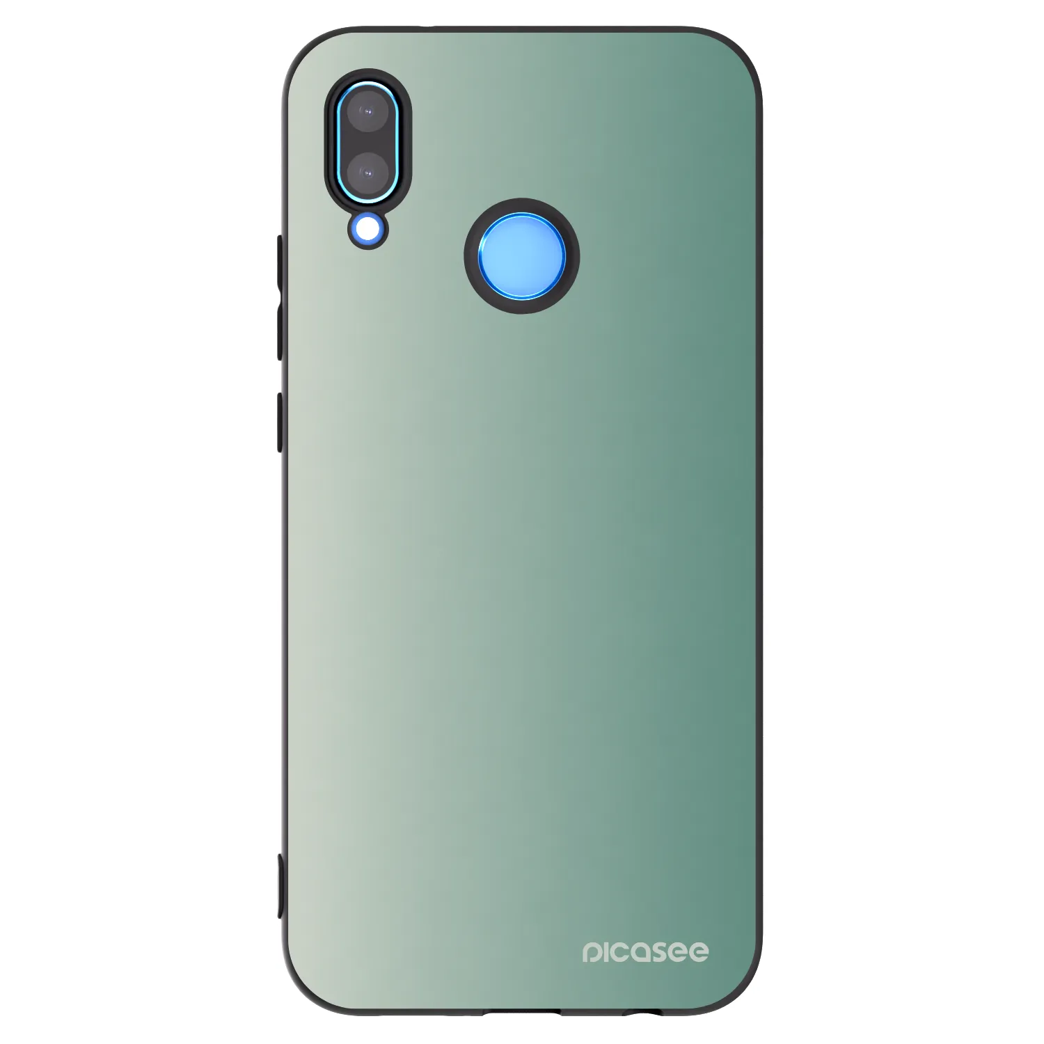 Picasee fekete szilikon tok az alábbi mobiltelefonokra Huawei P20 Lite - Misty Sage