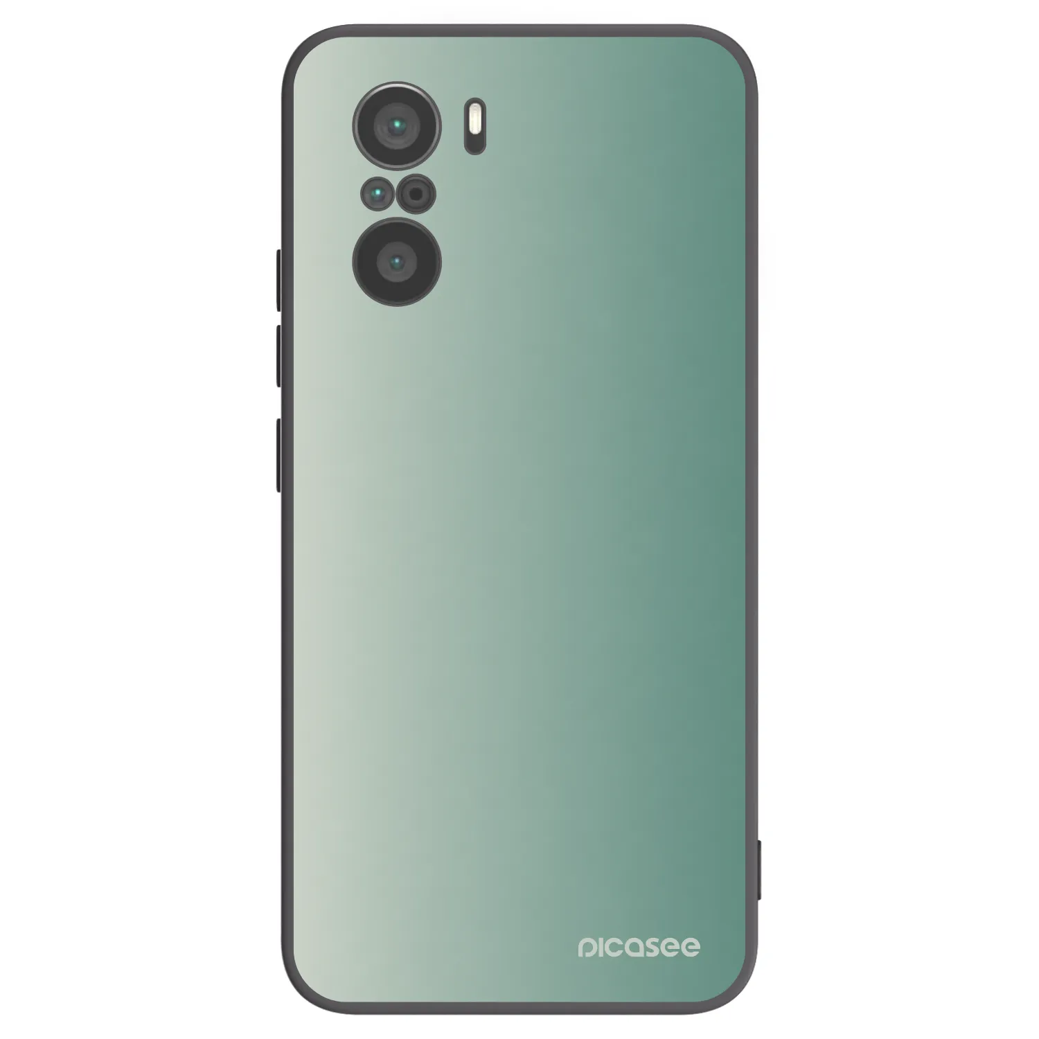 Picasee fekete szilikon tok az alábbi mobiltelefonokra Xiaomi Poco F3 - Misty Sage