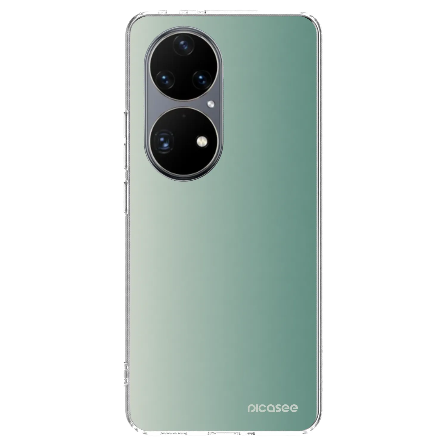 Picasee átlátszó szilikon tok az alábbi mobiltelefonokra Huawei P50 - Misty Sage