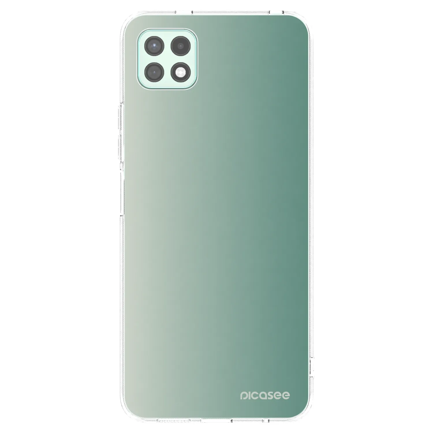 Picasee átlátszó szilikon tok az alábbi mobiltelefonokra Samsung Galaxy A22 A226B 5G - Misty Sage