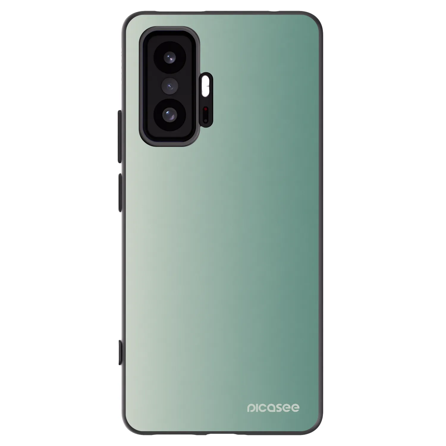 Picasee fekete szilikon tok az alábbi mobiltelefonokra Xiaomi 11T Pro - Misty Sage
