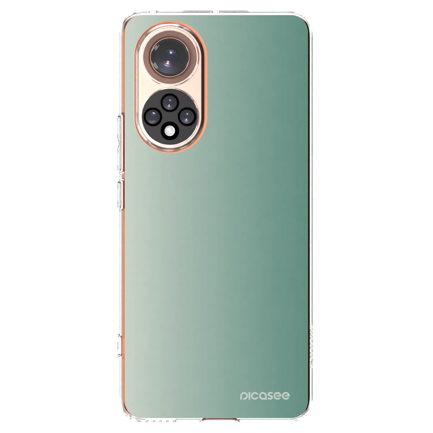 Picasee átlátszó szilikon tok az alábbi mobiltelefonokra Honor 50 5G - Misty Sage