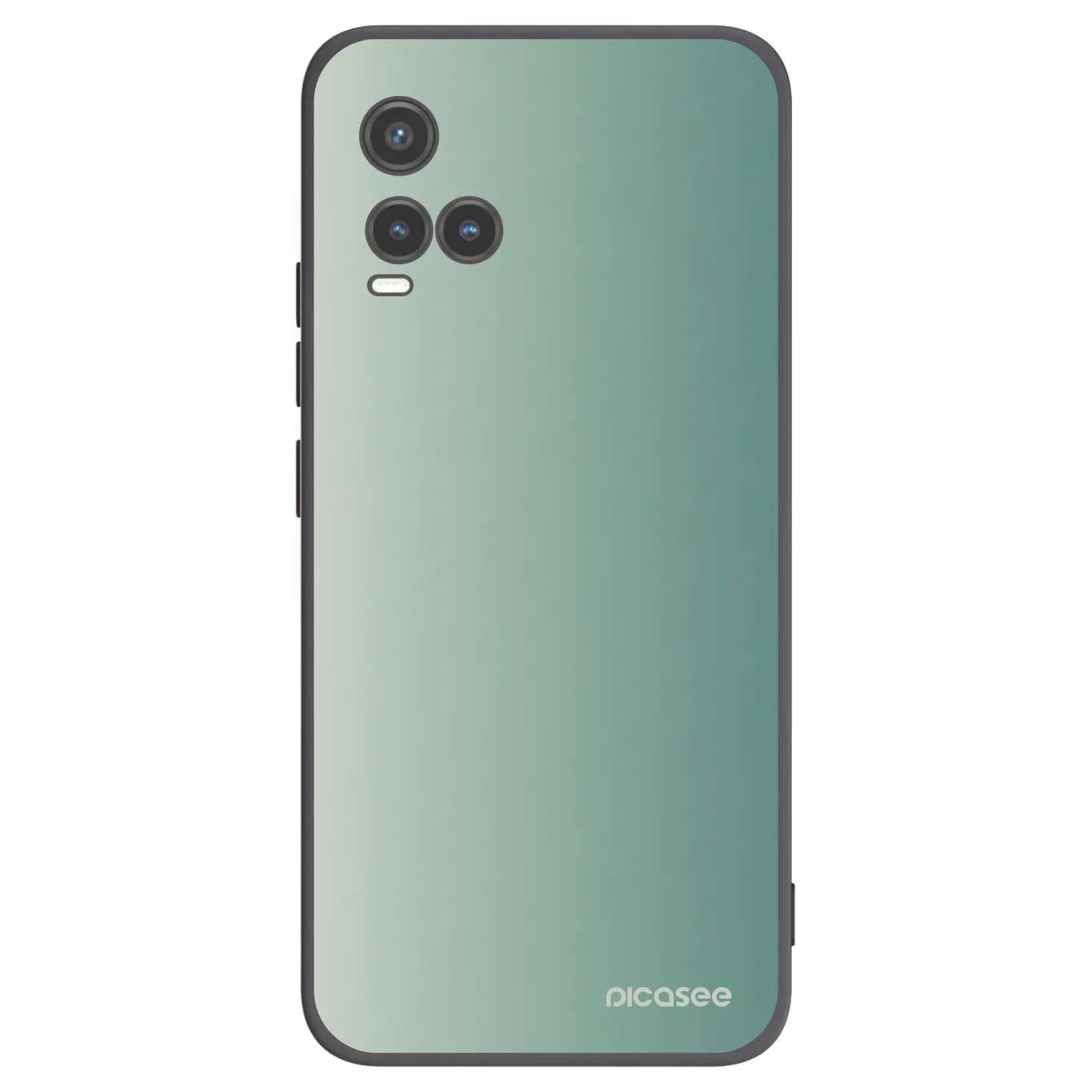 Picasee fekete szilikon tok az alábbi mobiltelefonokra Vivo Y33s - Misty Sage