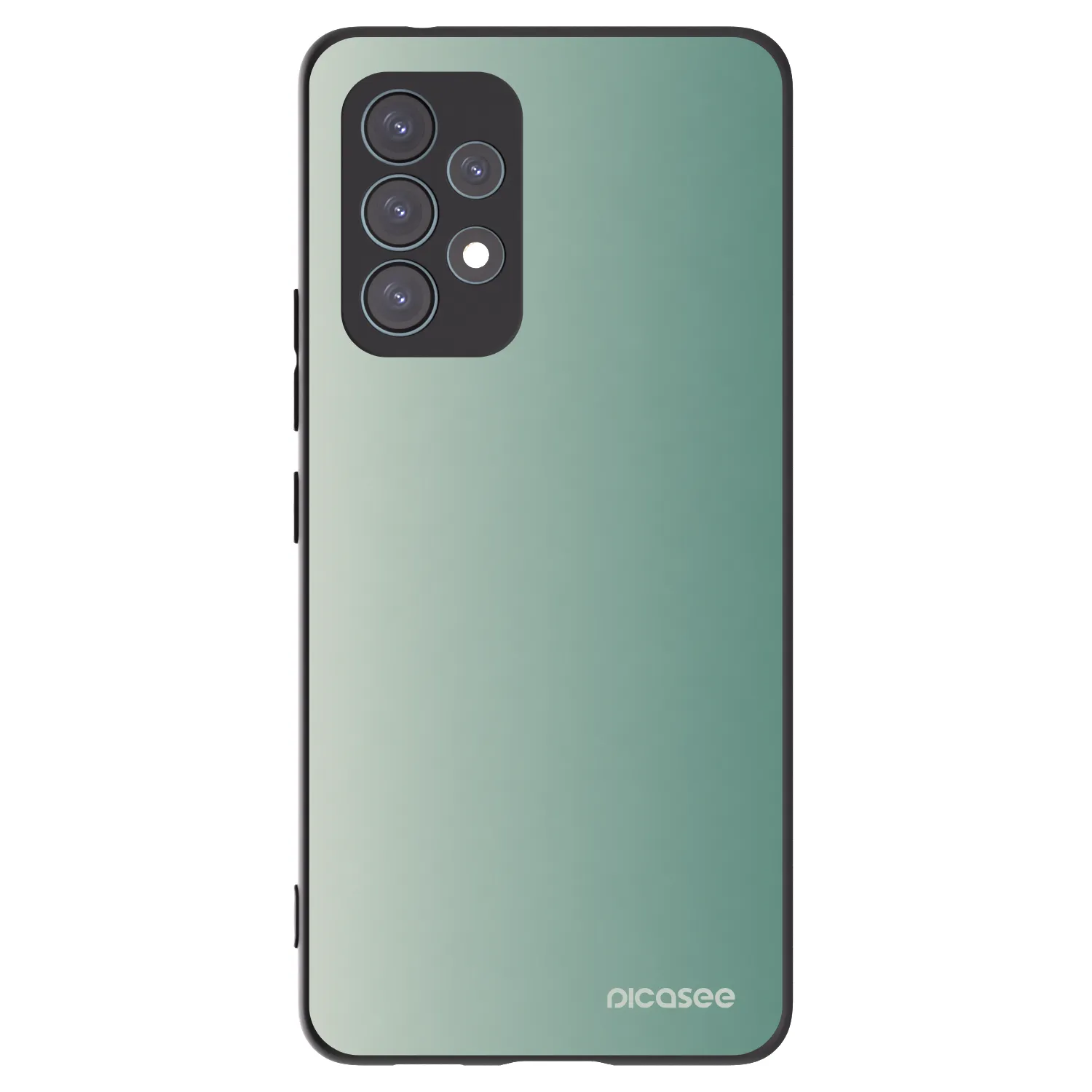 Picasee fekete szilikon tok az alábbi mobiltelefonokra Samsung Galaxy A53 5G A536 - Misty Sage