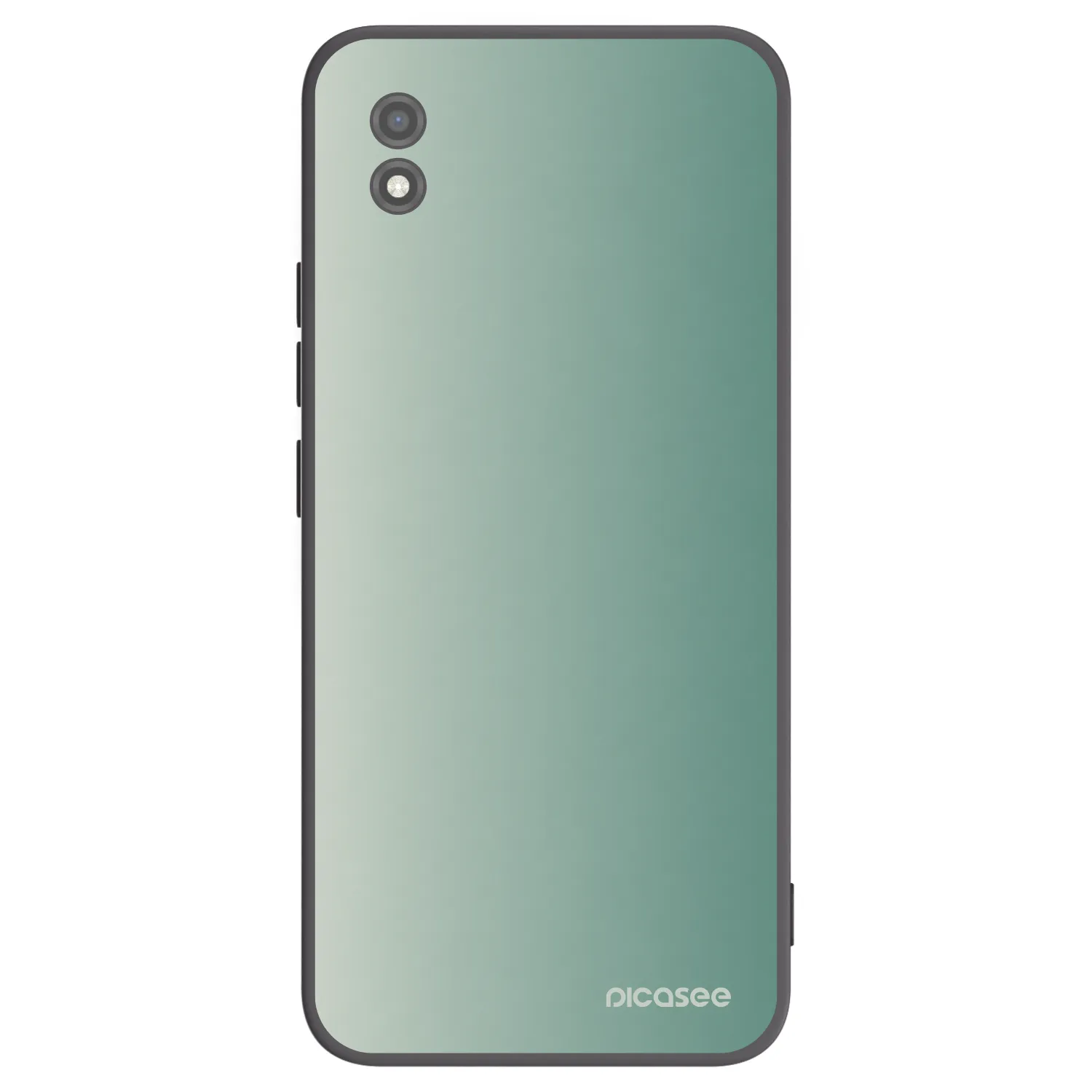 Picasee fekete szilikon tok az alábbi mobiltelefonokra Realme C11 (2021) - Misty Sage