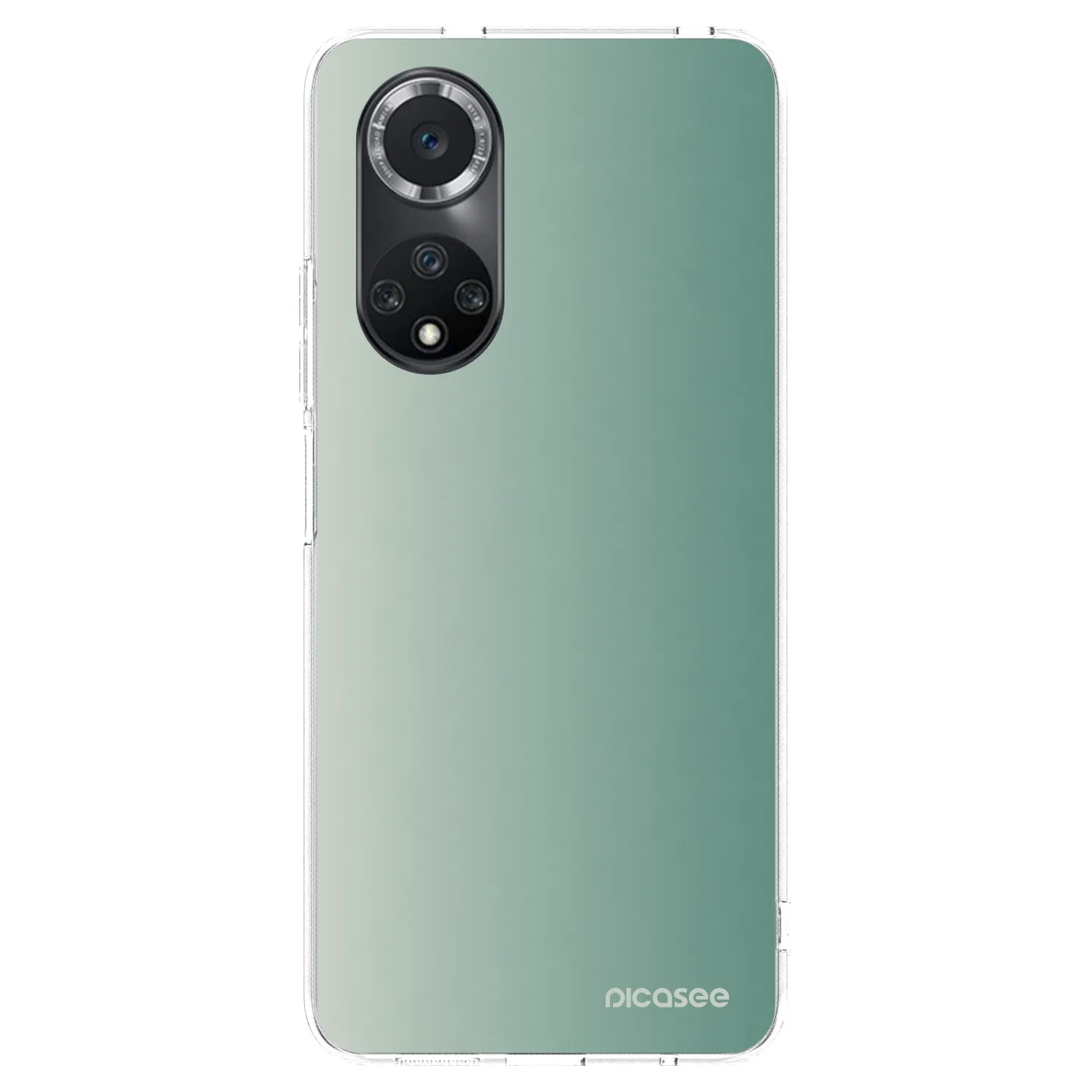 Picasee átlátszó szilikon tok az alábbi mobiltelefonokra Huawei Nova 9 SE - Misty Sage