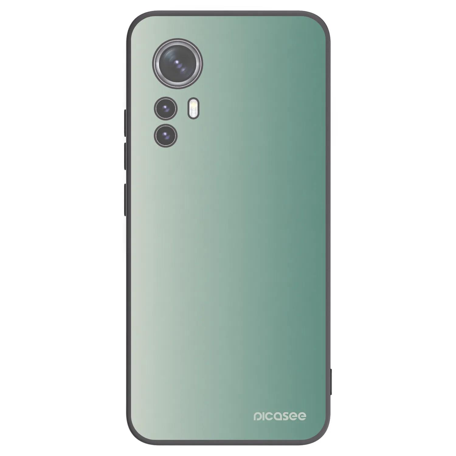 Picasee fekete szilikon tok az alábbi mobiltelefonokra Xiaomi 12 - Misty Sage