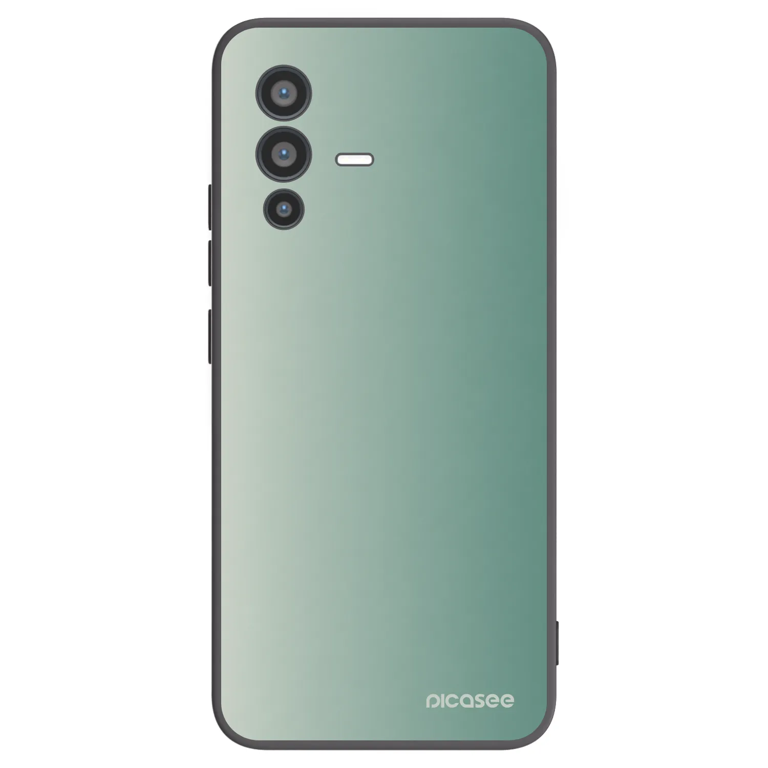 Picasee fekete szilikon tok az alábbi mobiltelefonokra Vivo V23 5G - Misty Sage