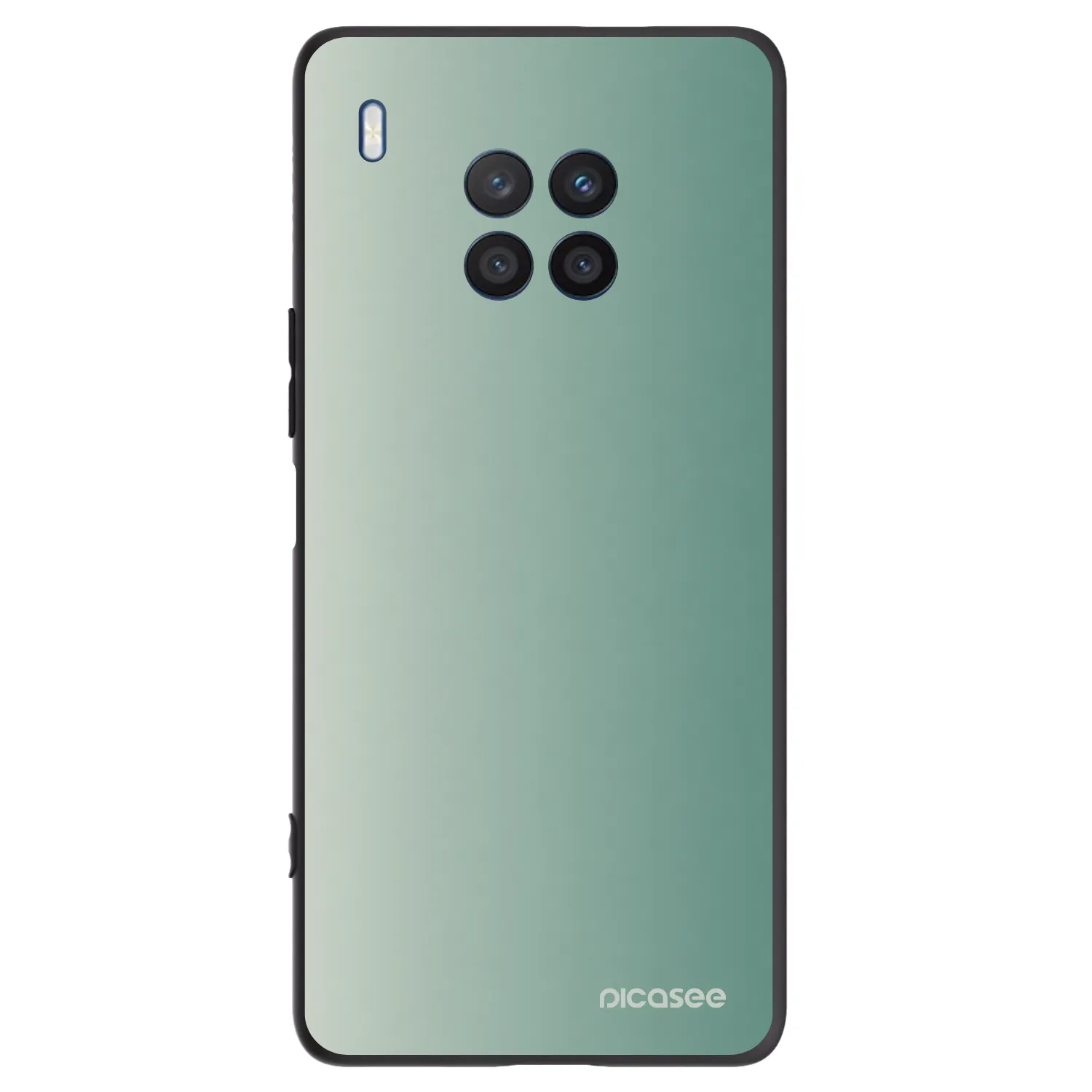 Picasee fekete szilikon tok az alábbi mobiltelefonokra Honor 50 Lite - Misty Sage