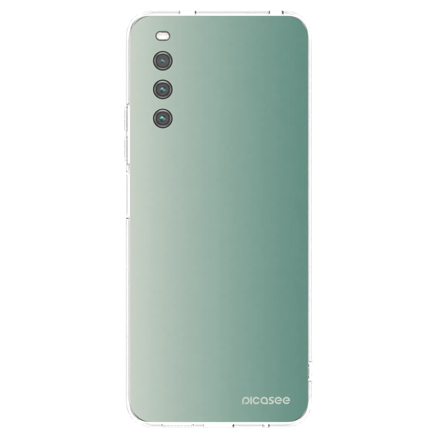 Picasee átlátszó szilikon tok az alábbi mobiltelefonokra Sony Xperia 10 IV 5G - Misty Sage