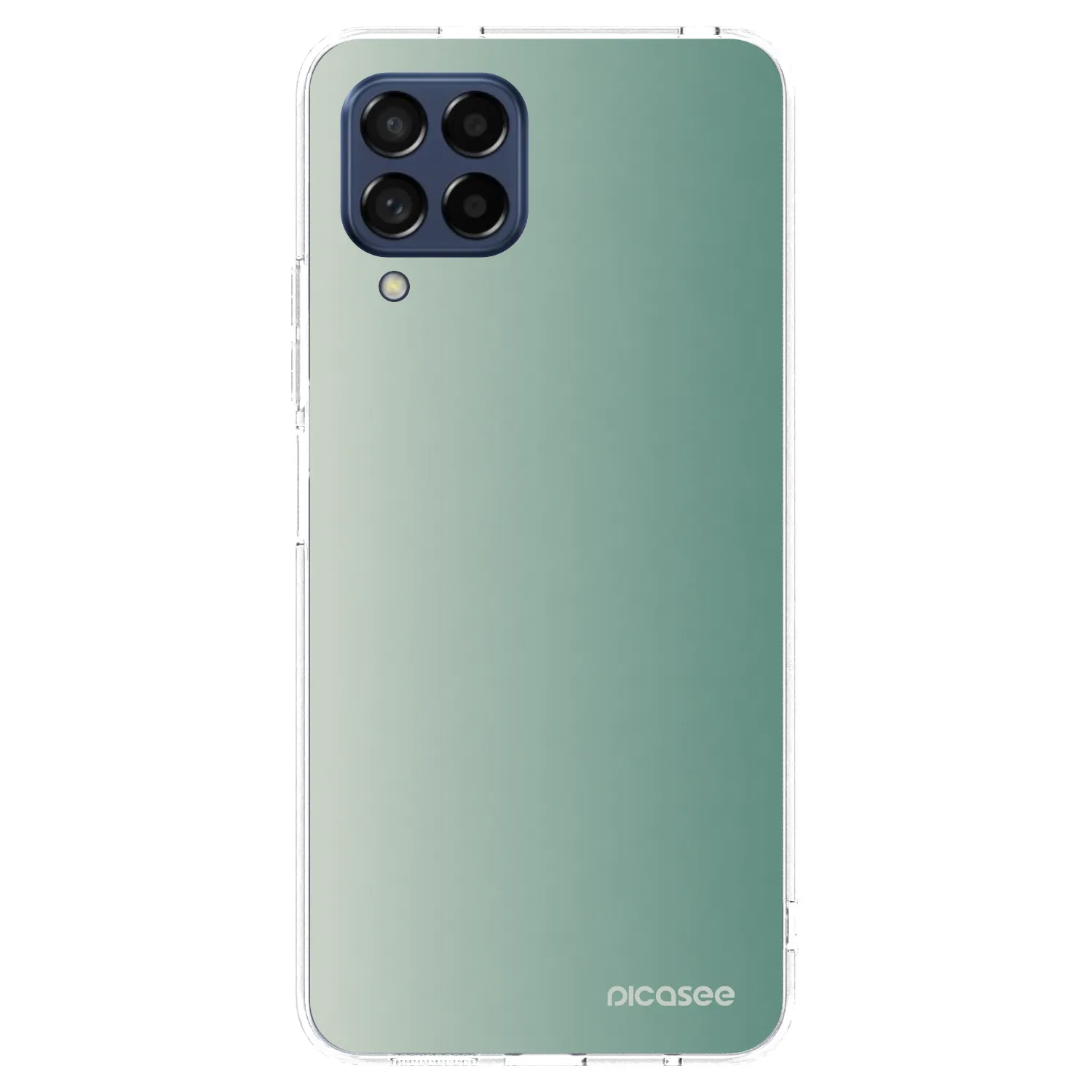 Picasee átlátszó szilikon tok az alábbi mobiltelefonokra Samsung Galaxy M53 5G - Misty Sage