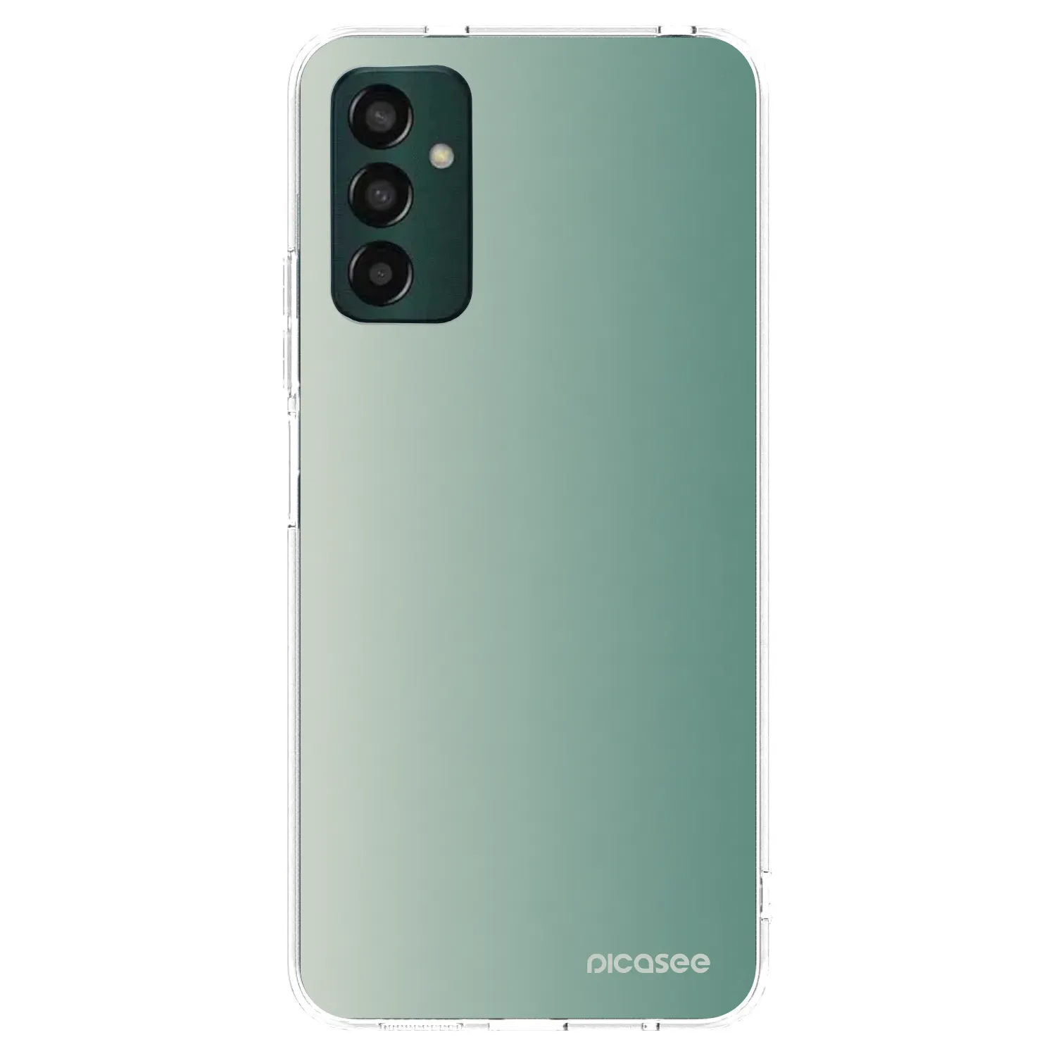 Picasee átlátszó szilikon tok az alábbi mobiltelefonokra Samsung Galaxy M13 M135F - Misty Sage