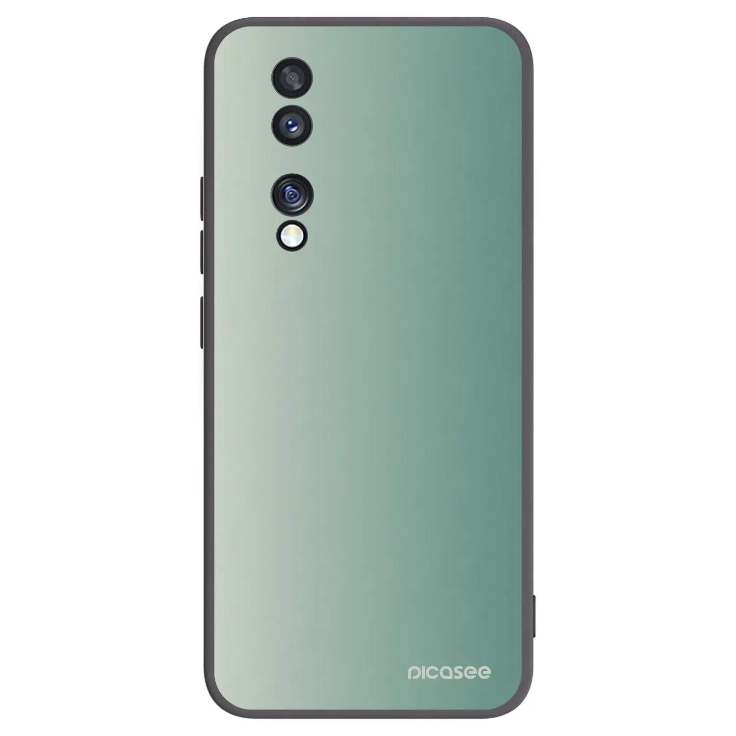 Picasee fekete szilikon tok az alábbi mobiltelefonokra Honor 70 - Misty Sage