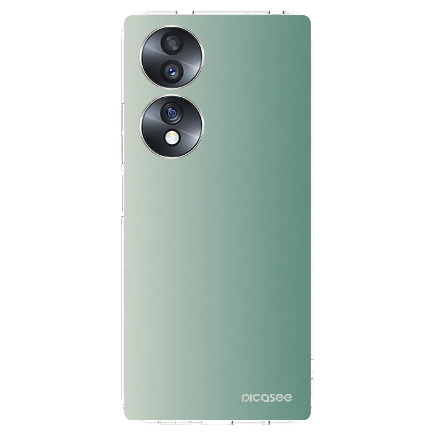 Picasee átlátszó szilikon tok az alábbi mobiltelefonokra Honor 70 - Misty Sage