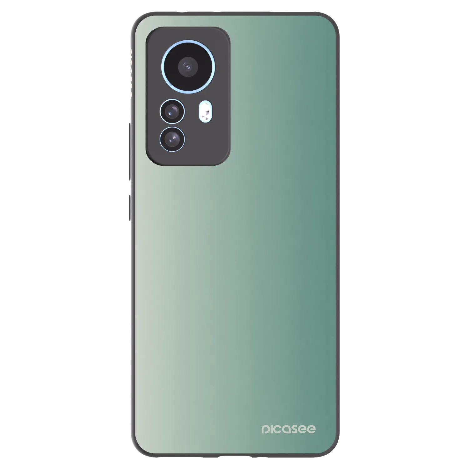 Picasee fekete szilikon tok az alábbi mobiltelefonokra Xiaomi 12T Pro - Misty Sage