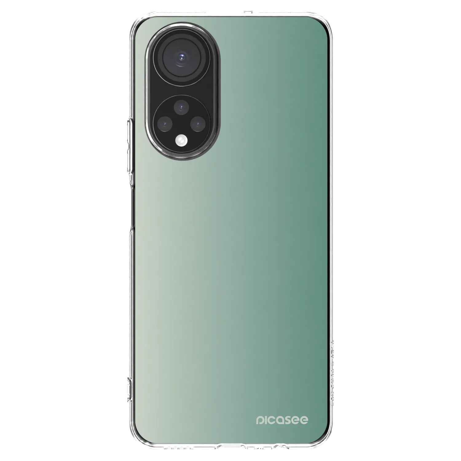 Picasee átlátszó szilikon tok az alábbi mobiltelefonokra Honor X7 - Misty Sage