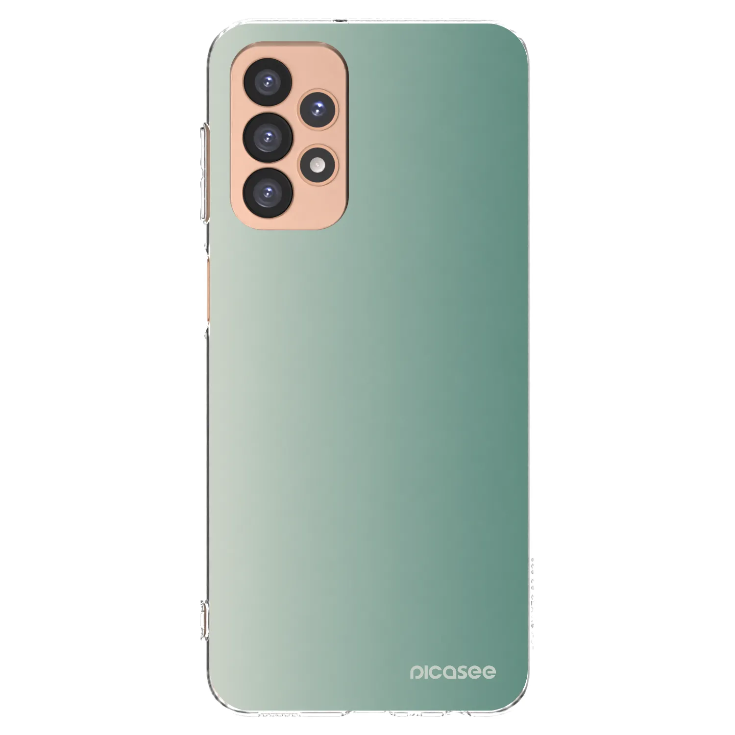 Picasee átlátszó szilikon tok az alábbi mobiltelefonokra Samsung Galaxy A23 A236B 5G - Misty Sage