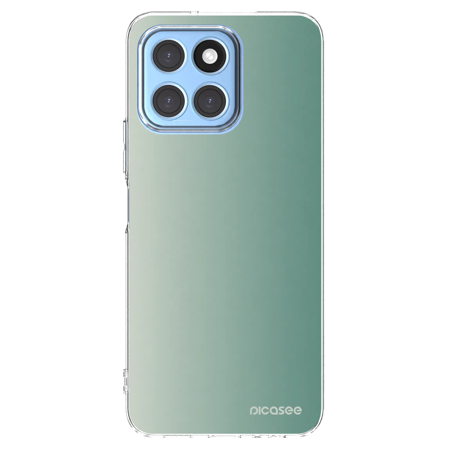 Picasee átlátszó szilikon tok az alábbi mobiltelefonokra Honor X6 - Misty Sage