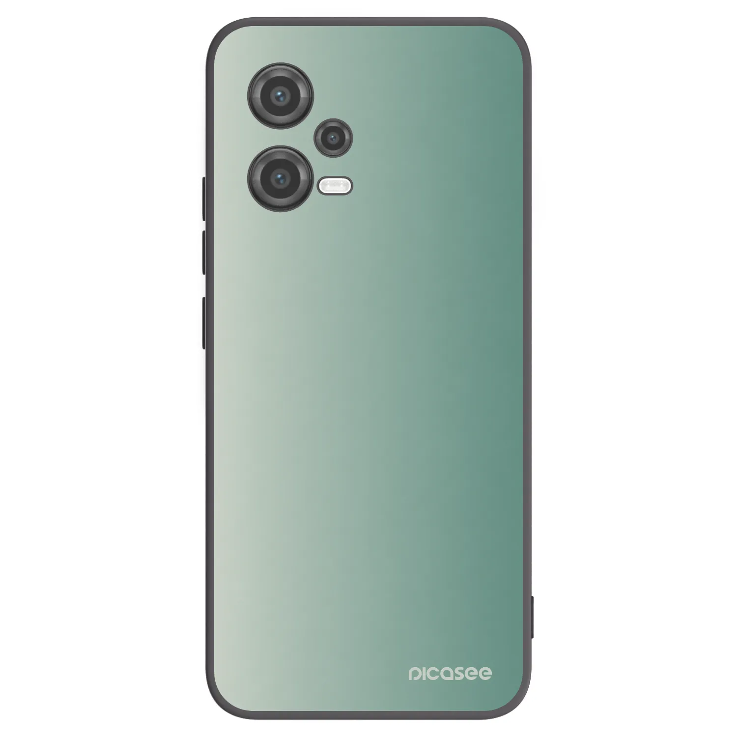 Picasee fekete szilikon tok az alábbi mobiltelefonokra Xiaomi Poco X5 - Misty Sage