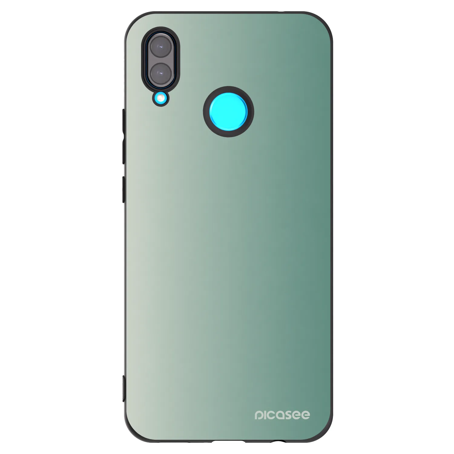 Picasee fekete szilikon tok az alábbi mobiltelefonokra Huawei Nova 3i - Misty Sage