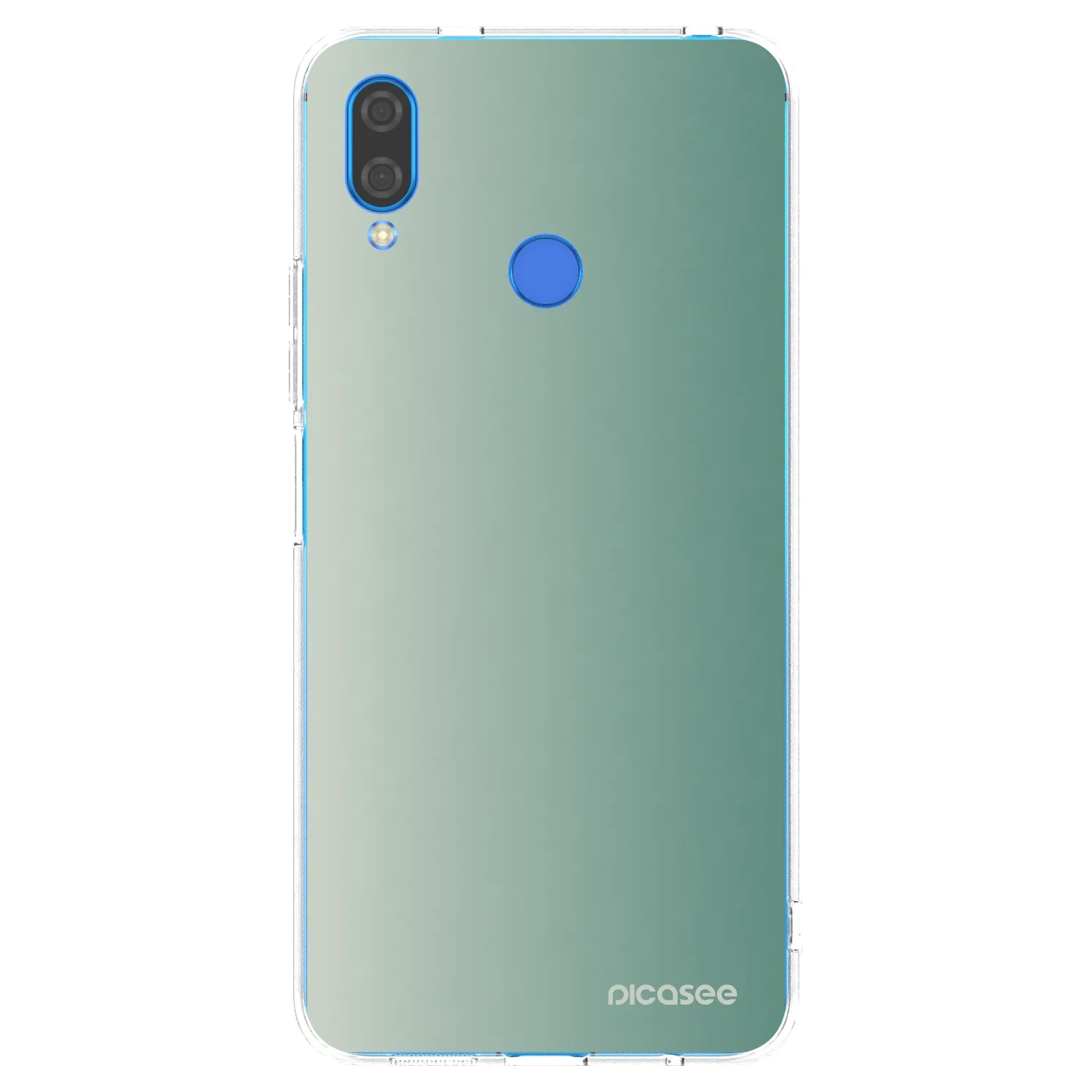 Picasee átlátszó szilikon tok az alábbi mobiltelefonokra Huawei Nova 3i - Misty Sage