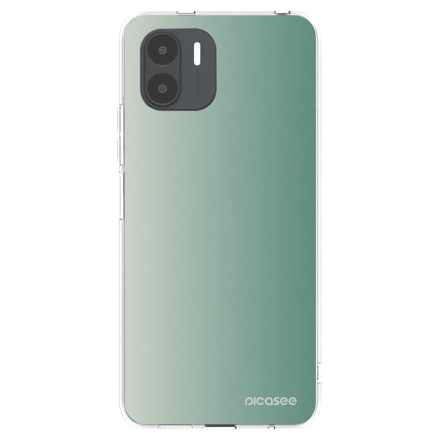 Picasee átlátszó szilikon tok az alábbi mobiltelefonokra Xiaomi Redmi A2 - Misty Sage
