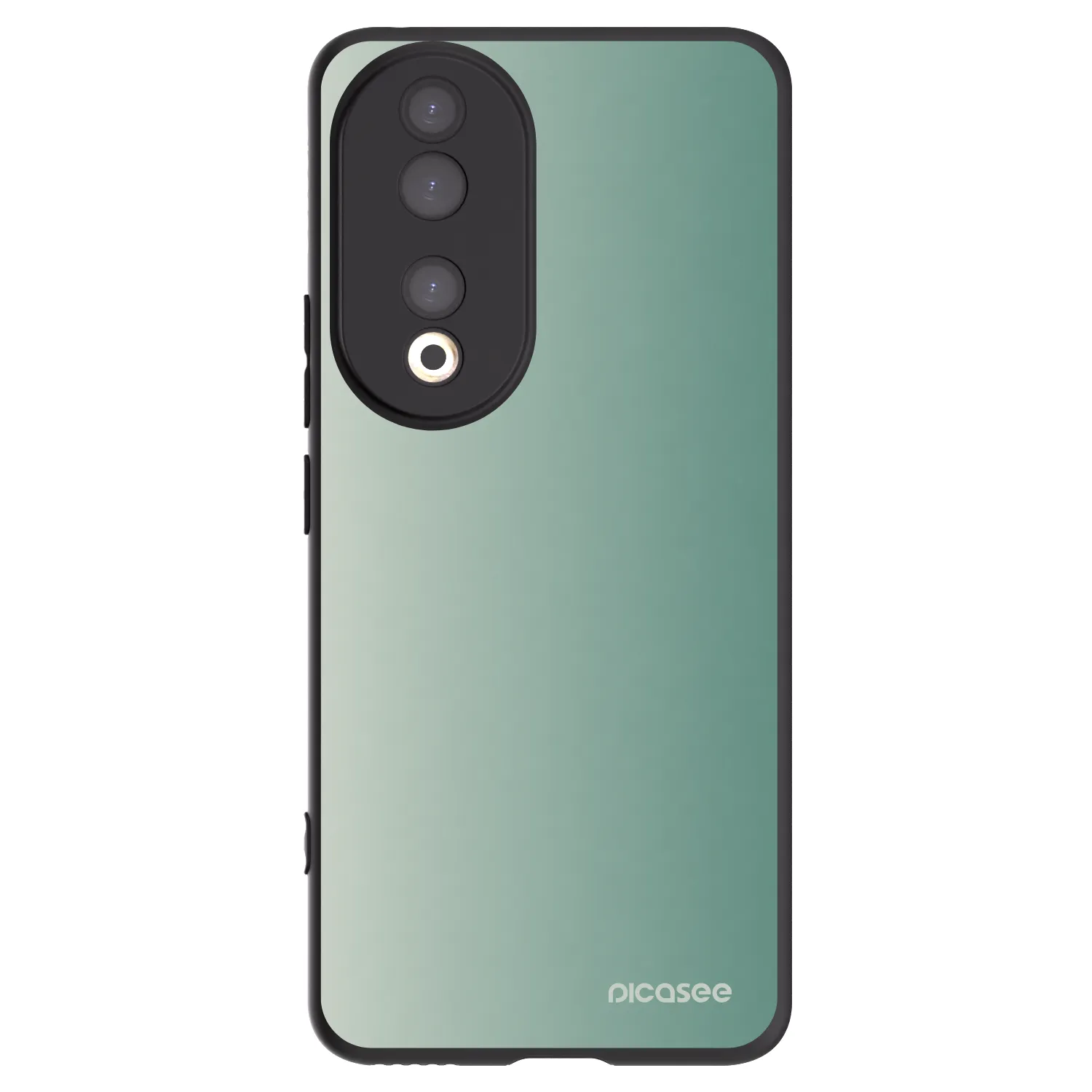 Picasee fekete szilikon tok az alábbi mobiltelefonokra Honor 90 5G - Misty Sage