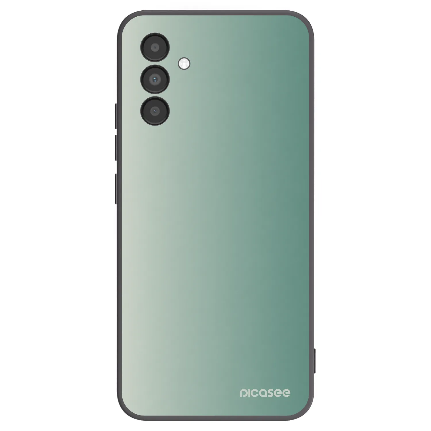 Picasee fekete szilikon tok az alábbi mobiltelefonokra Samsung Galaxy A04s A047F - Misty Sage