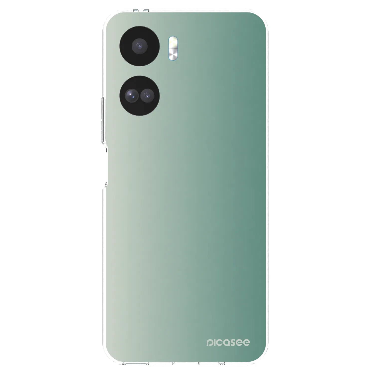 Picasee átlátszó szilikon tok az alábbi mobiltelefonokra Honor 90 Lite 5G - Misty Sage