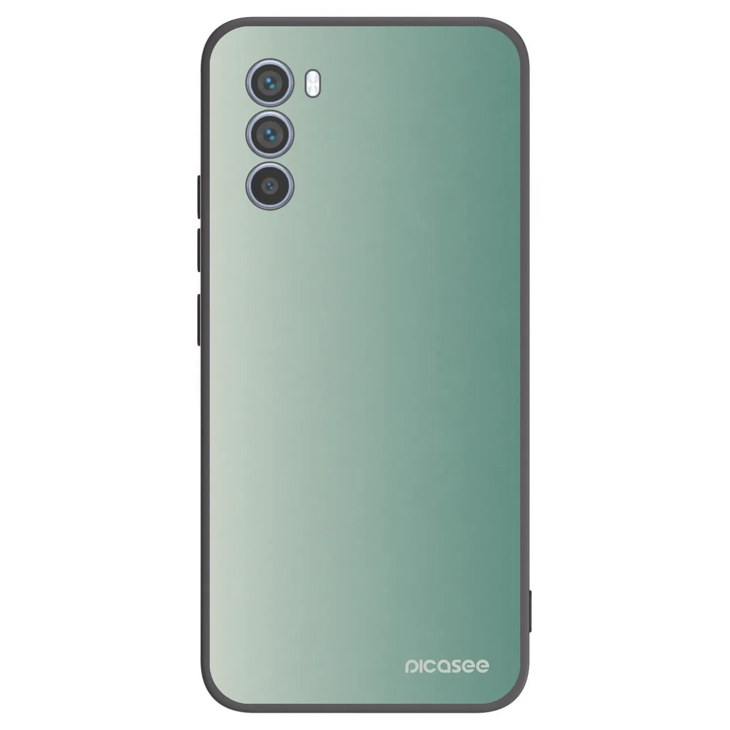 Picasee fekete szilikon tok az alábbi mobiltelefonokra Motorola Moto G62 - Misty Sage