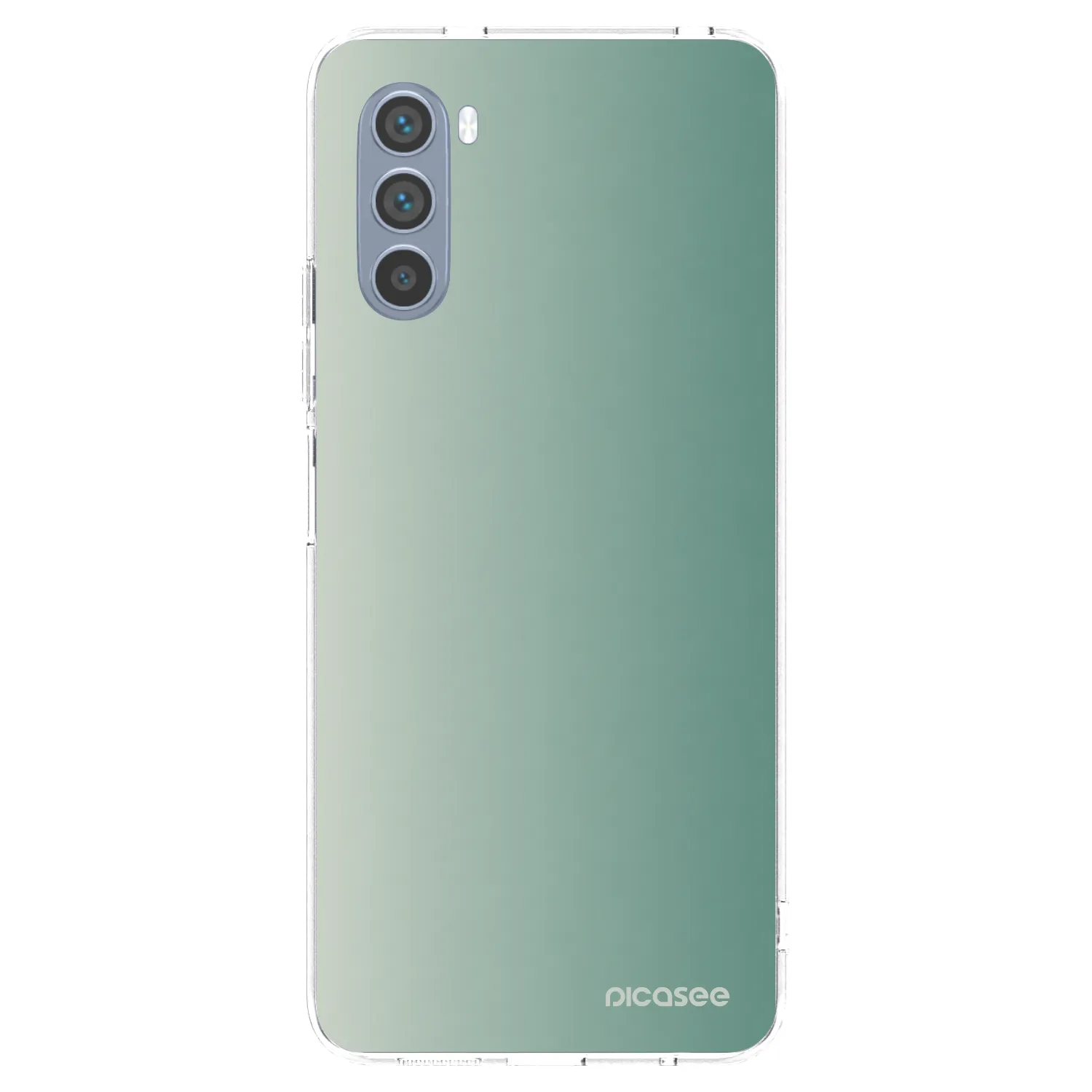 Picasee átlátszó szilikon tok az alábbi mobiltelefonokra Motorola Moto G62 - Misty Sage