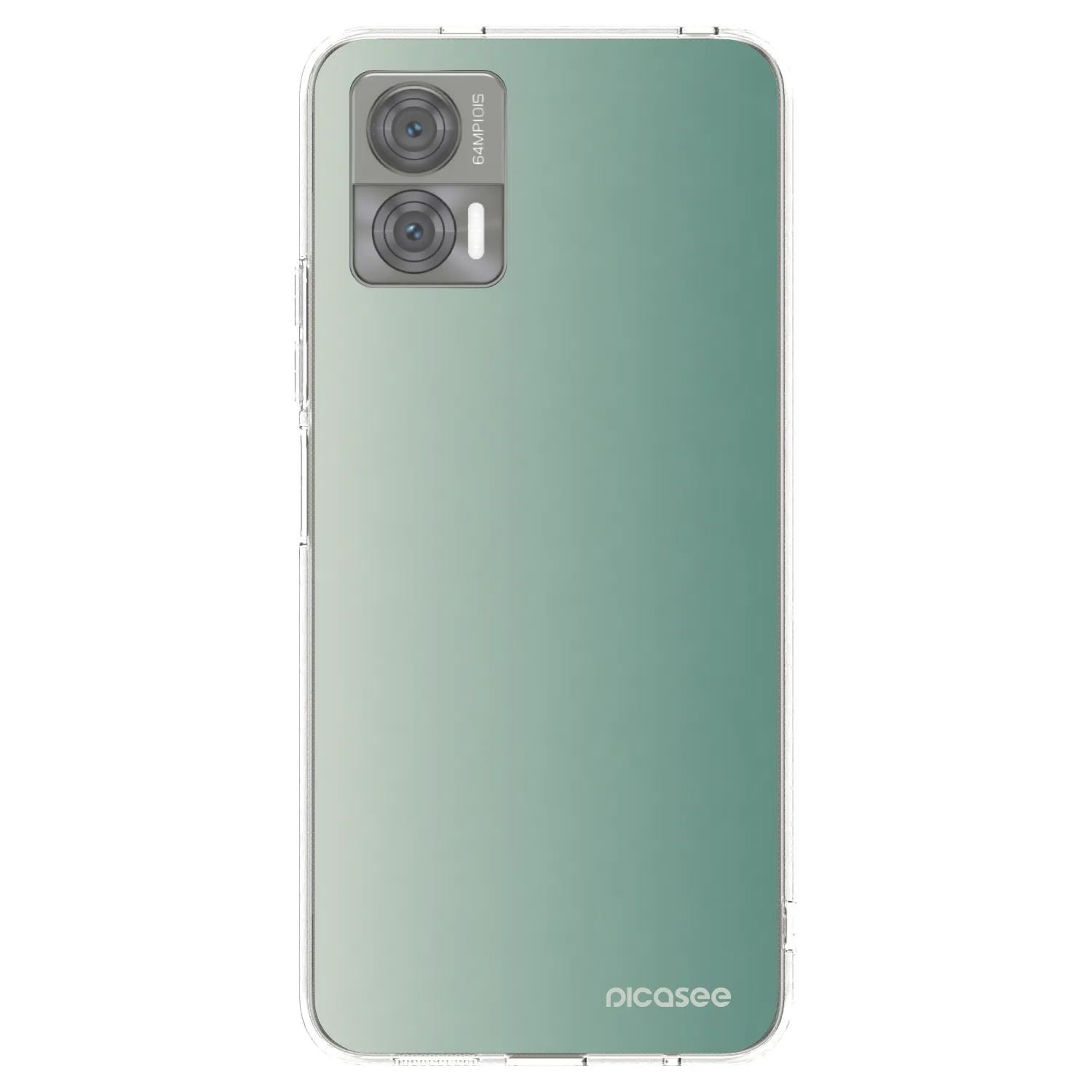 Picasee átlátszó szilikon tok az alábbi mobiltelefonokra Motorola Edge 30 Neo - Misty Sage