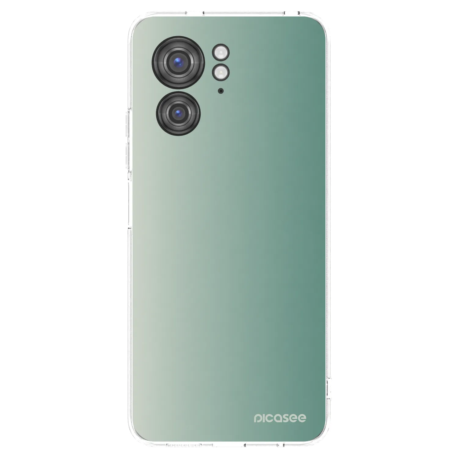 Picasee átlátszó szilikon tok az alábbi mobiltelefonokra Motorola Edge 40 - Misty Sage