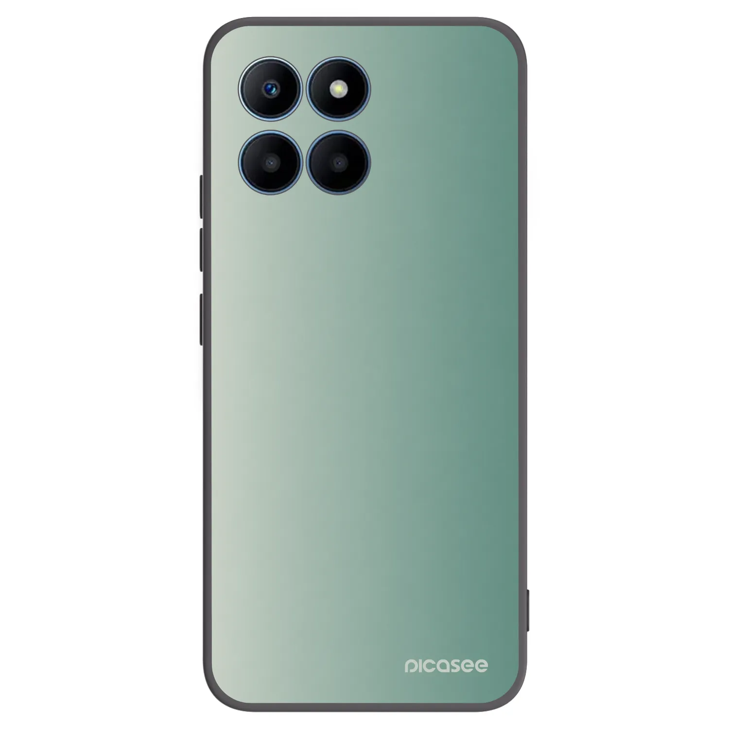 Picasee fekete szilikon tok az alábbi mobiltelefonokra Honor 70 Lite - Misty Sage