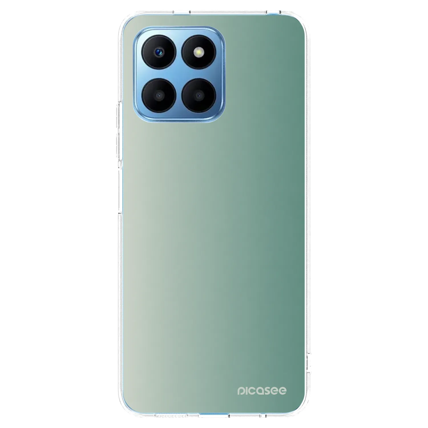 Picasee átlátszó szilikon tok az alábbi mobiltelefonokra Honor 70 Lite - Misty Sage