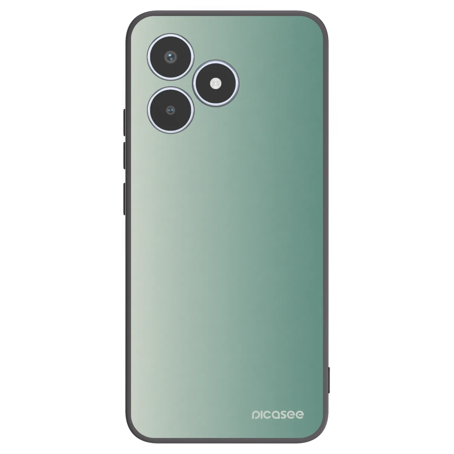 Picasee fekete szilikon tok az alábbi mobiltelefonokra Realme C53 - Misty Sage