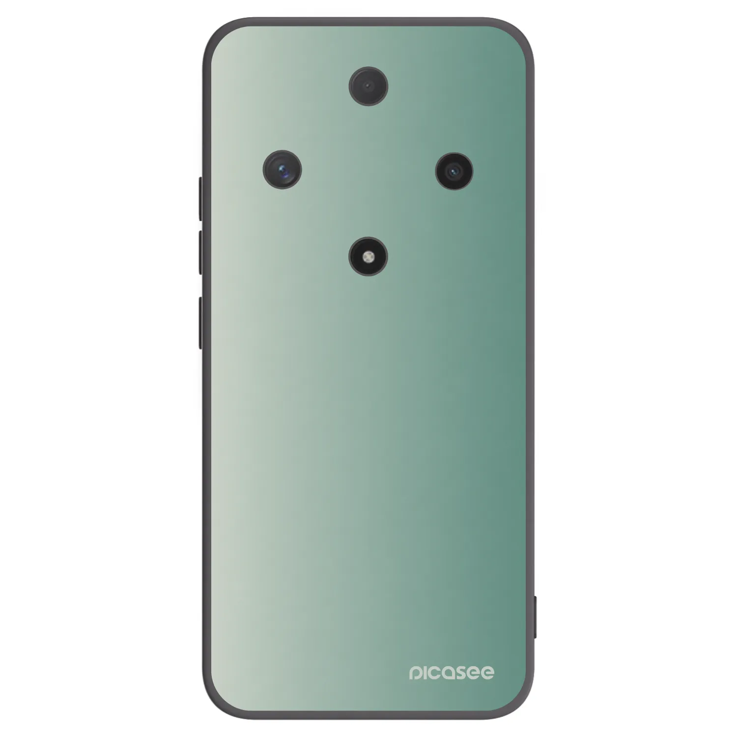 Picasee fekete szilikon tok az alábbi mobiltelefonokra Honor Magic6 Lite 5G - Misty Sage