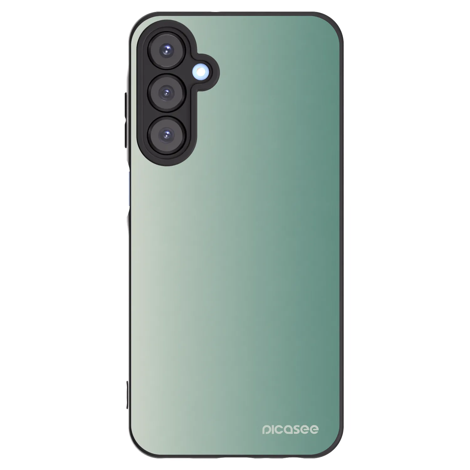 Picasee fekete szilikon tok az alábbi mobiltelefonokra Samsung Galaxy A25 A256B 5G - Misty Sage