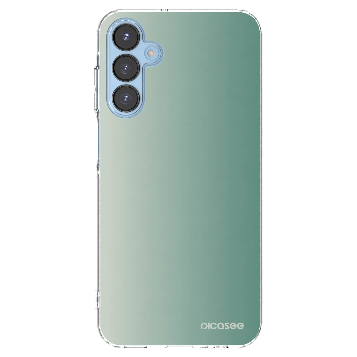 Picasee átlátszó szilikon tok az alábbi mobiltelefonokra Samsung Galaxy A15 A156B 5G - Misty Sage