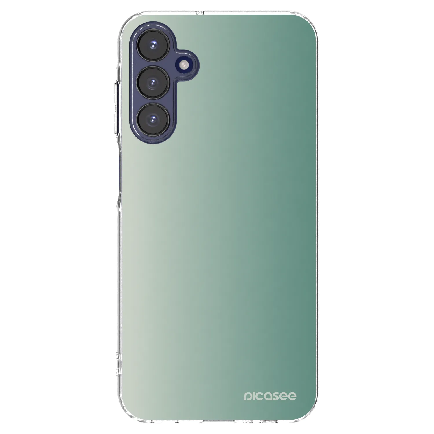 Picasee átlátszó szilikon tok az alábbi mobiltelefonokra Samsung Galaxy A15 A155F 4G - Misty Sage