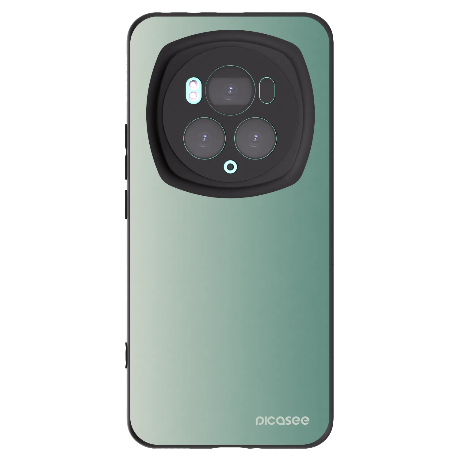 Picasee fekete szilikon tok az alábbi mobiltelefonokra Honor Magic6 Pro - Misty Sage
