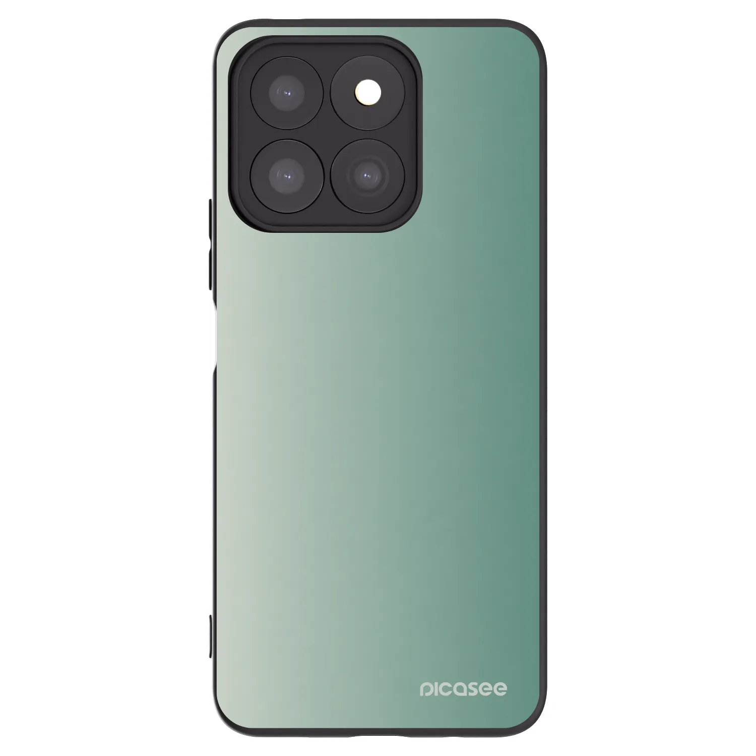 Picasee fekete szilikon tok az alábbi mobiltelefonokra Honor X8b - Misty Sage