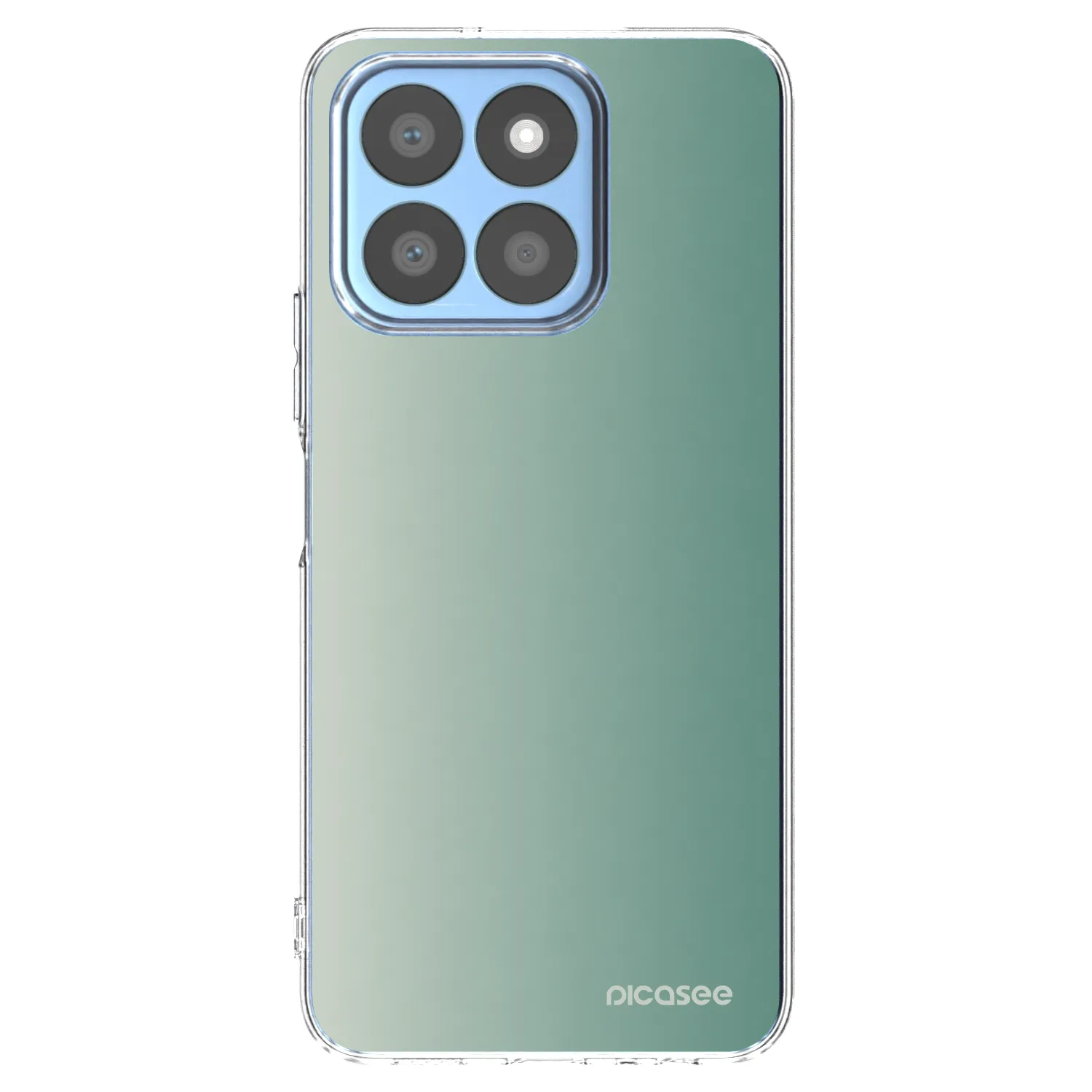 Picasee átlátszó szilikon tok az alábbi mobiltelefonokra Honor X8b - Misty Sage