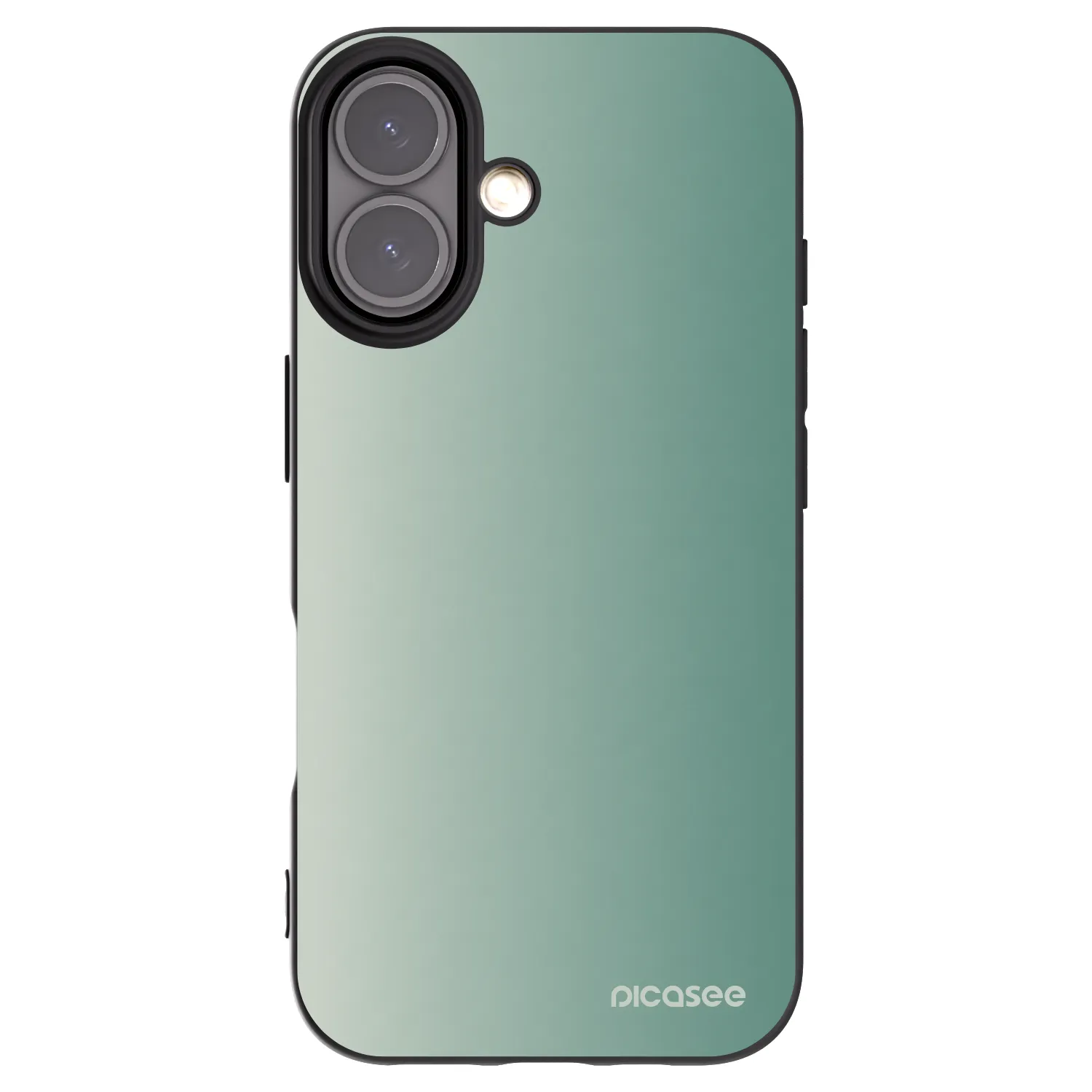 Picasee fekete szilikon tok az alábbi mobiltelefonokra Apple iPhone 16 - Misty Sage