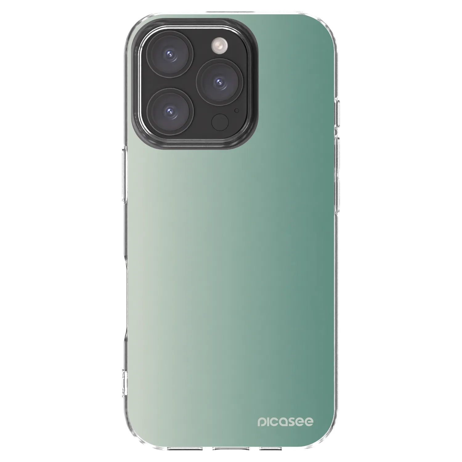 Picasee átlátszó szilikon tok az alábbi mobiltelefonokra Apple iPhone 16 Pro - Misty Sage