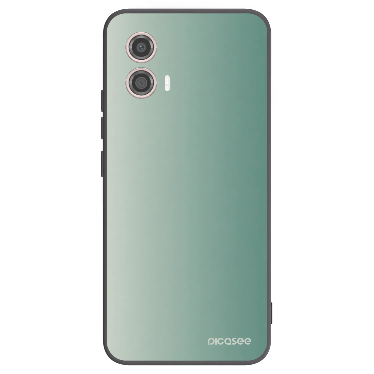 Picasee fekete szilikon tok az alábbi mobiltelefonokra Motorola Moto G53 5G - Misty Sage