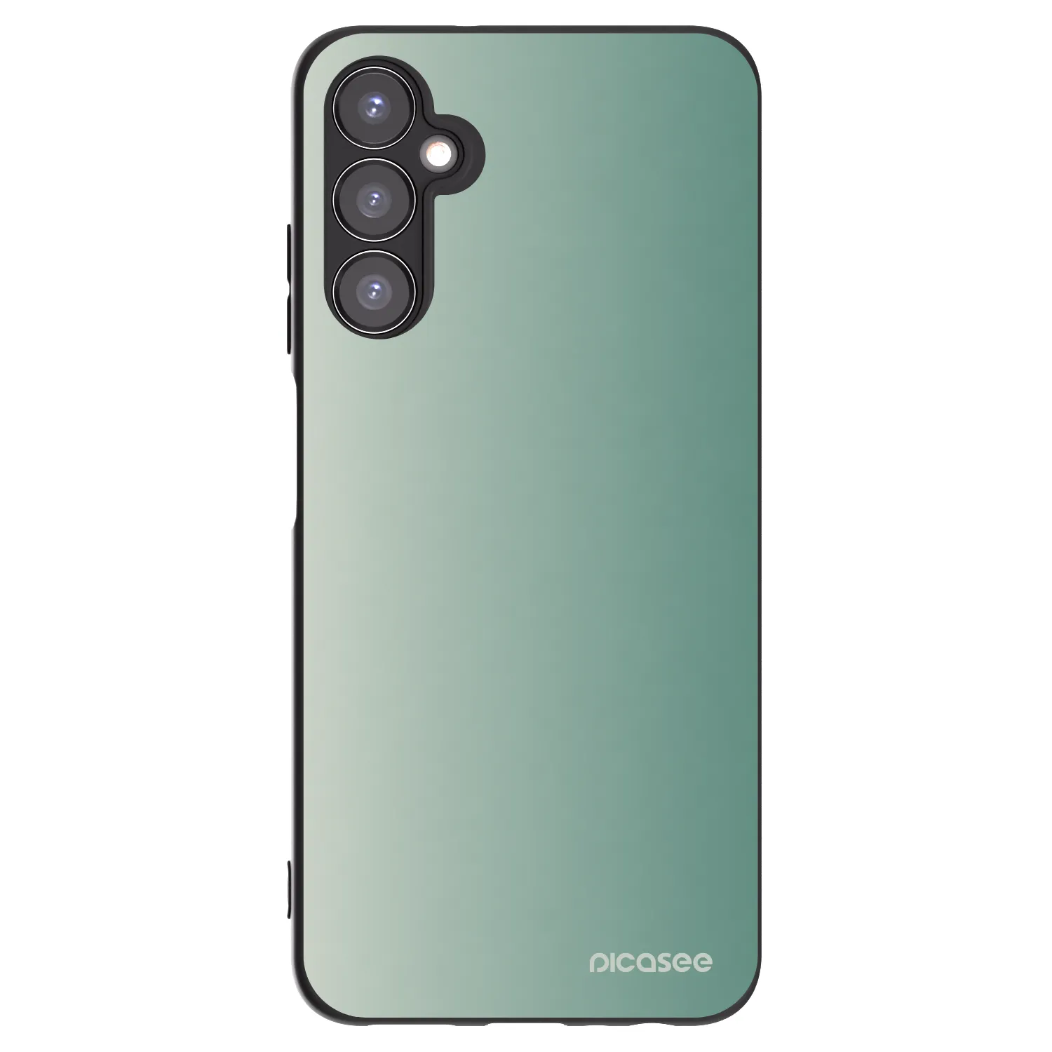 Picasee fekete szilikon tok az alábbi mobiltelefonokra Samsung Galaxy A05s A057G - Misty Sage