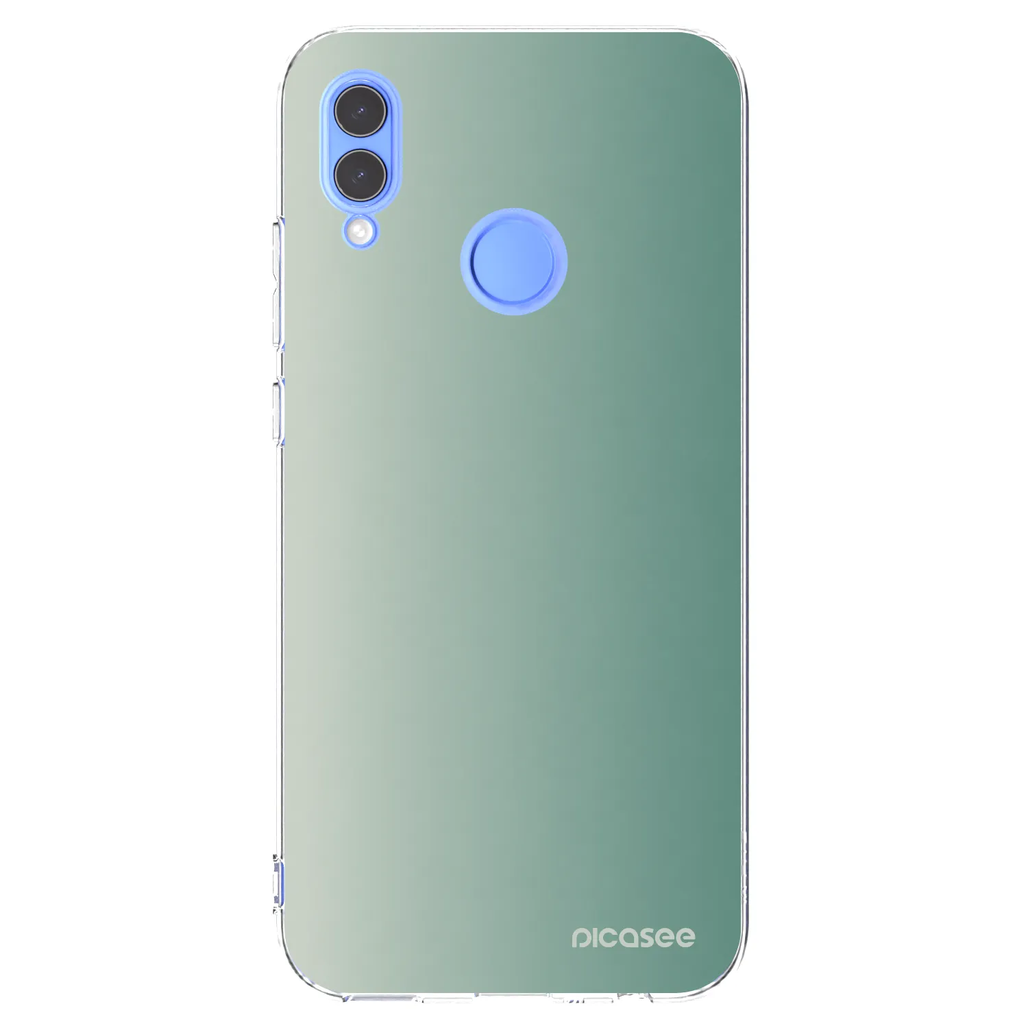 Picasee átlátszó szilikon tok az alábbi mobiltelefonokra Honor 10 Lite - Misty Sage